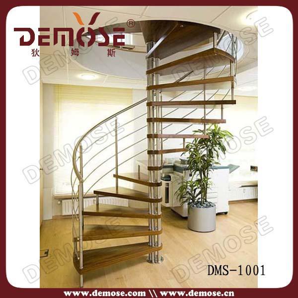 デザイン階段階段鋼木材ケーブル手すりスパイラル階段問屋・仕入れ・卸・卸売り