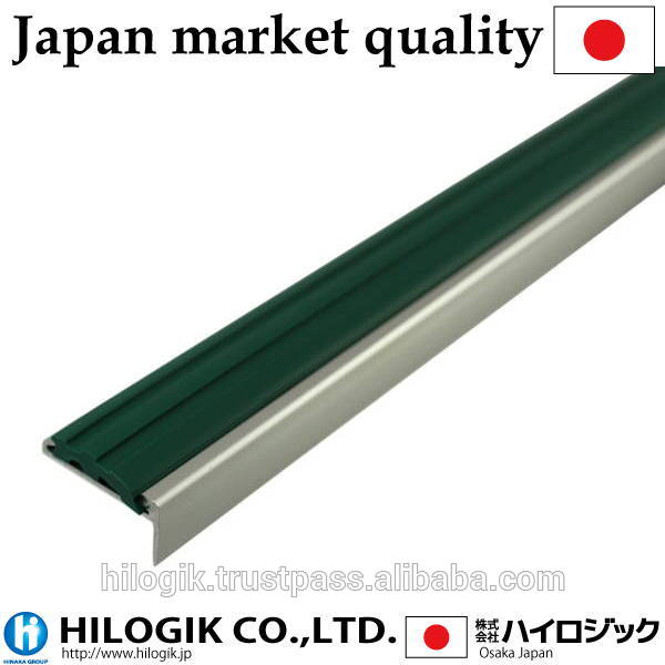 アンチスリップアルミニウム鋼階段非スリップwithperforated D110-1mライトグリーンラバータイヤで複数の機能日本製問屋・仕入れ・卸・卸売り