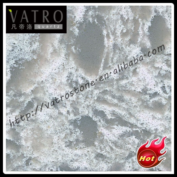 Vatrop738白い石英石オニキススラブ/熱い販売の白い人工石英石のカウンタートップ/白い石英洗面台問屋・仕入れ・卸・卸売り