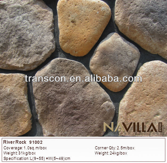 人工的な川岩面壁石用91002外壁の装飾問屋・仕入れ・卸・卸売り