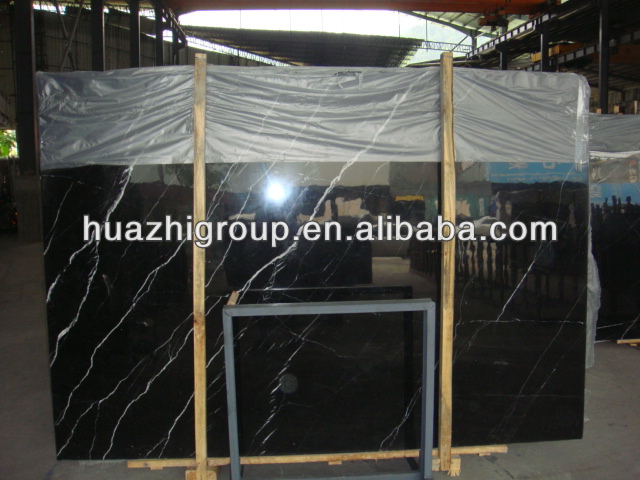 中国安価なネロmarquina黒の大理石のタイル、 大理石の床のタイル問屋・仕入れ・卸・卸売り