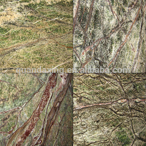 の熱帯雨林の緑の大理石のタイル、 磨かれた大理石のスラブ問屋・仕入れ・卸・卸売り