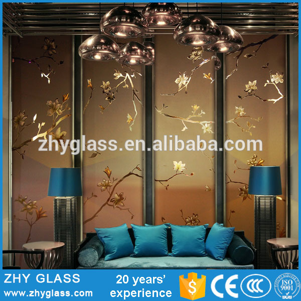 装飾芸術ガラス15ミリメートル溶融ガラス用壁とpartiton問屋・仕入れ・卸・卸売り