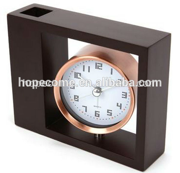 (W2810)レトロ木製置時計用ホテル問屋・仕入れ・卸・卸売り