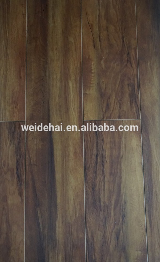 ホット販売ラミネート木材床ホーム デザイン で中国12 ミリメートル広葉樹エンジニアードウッドフローリング問屋・仕入れ・卸・卸売り