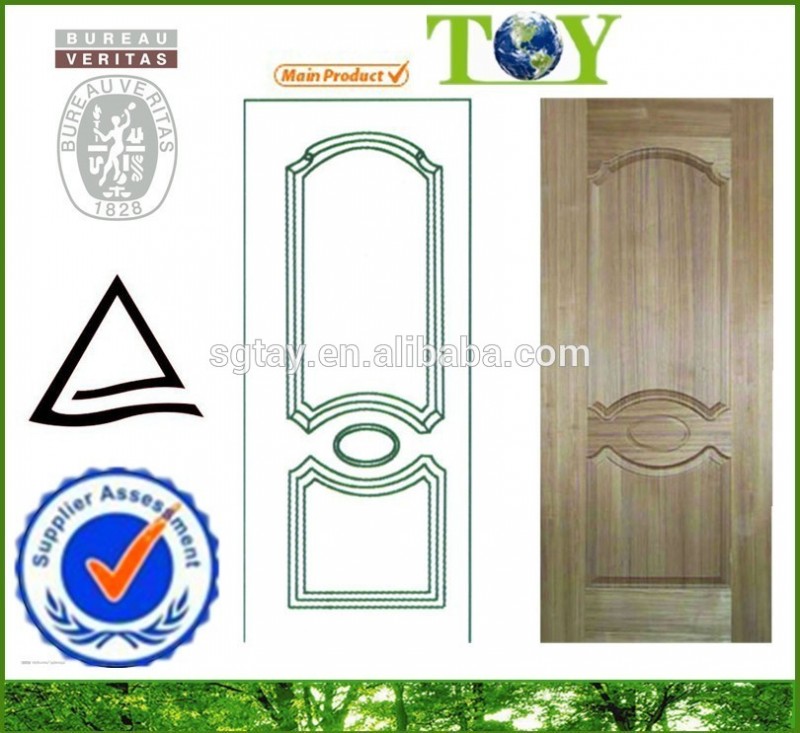 灰イラン品質- tayeb木材のベニヤのドアの皮問屋・仕入れ・卸・卸売り