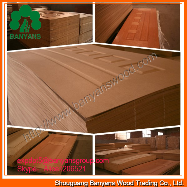 自然ベニヤサペリホワイトオーク灰チークmdf/915x2135x3.2mmhdfドアスキン問屋・仕入れ・卸・卸売り