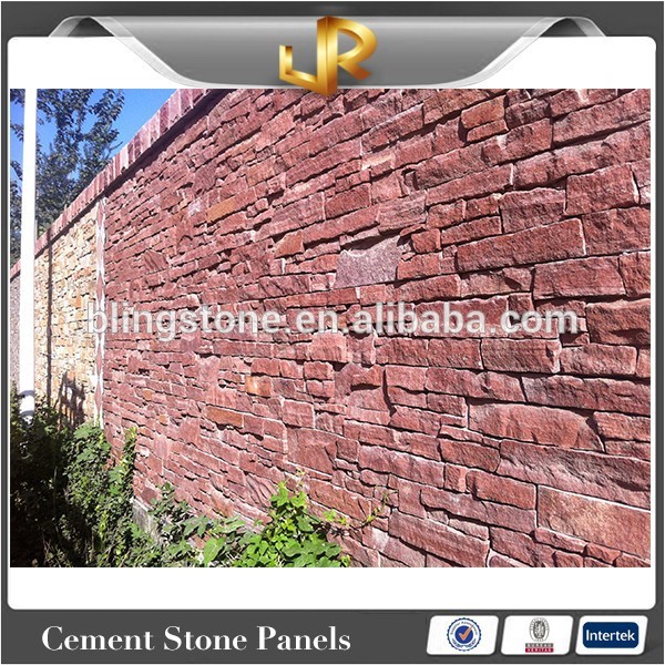 コンクリートsougrum赤砂岩タイル壁の装飾のための問屋・仕入れ・卸・卸売り